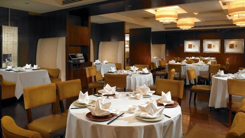 Ambassador Hotel Hsinchu Exteriér fotografie Interior of the restaurant